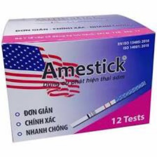 Hộp 12 que thử thai Amestick