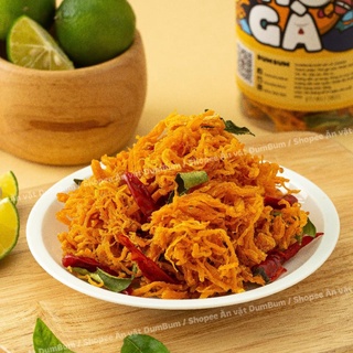Khô gà lá chanh 300g dumbum đồ ăn vặt hà nội