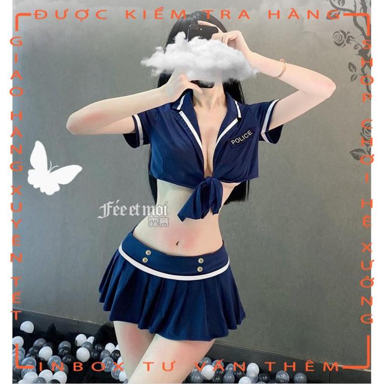 Set Cosplay cảnh sát Police quyến rũ gợi cảm  - hot tiktok | BigBuy360 - bigbuy360.vn