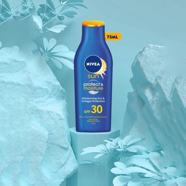 Kem Chống Nắng Toàn Thân Nivea 75ml Bảo Vệ & Dưỡng Ẩm Chuyên Sâu Nivea Moisturising & Collagen Sun Protection SPF30 75ml