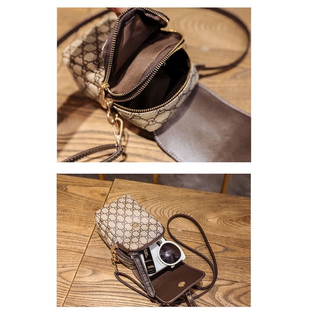 TÚI ĐỰNG ĐIỆN THOẠI ♥️FREESHIP♥️ TÚI ĐEO CHÉO NỮ DA MỀM SPB 58