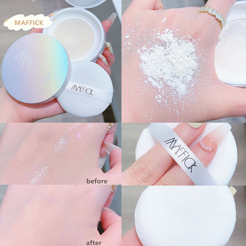 Phấn phủ dạng bột kiềm dầu Maffick Kiểm Soát Dầu Cho Lớp Trang Điểm Mượt Mà Tự Nhiên