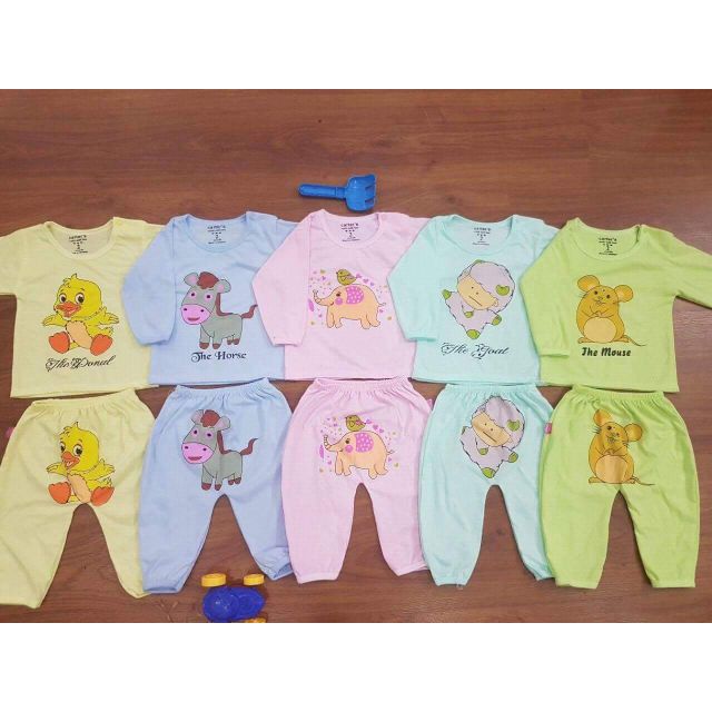 Set 5 bộ dài carter's bé trai và gái