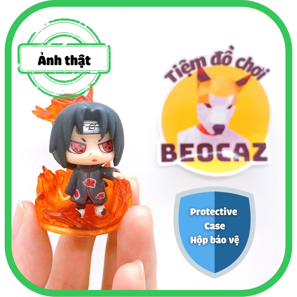 [Ship Hỏa Tốc][Full Box][Hộp Bảo Vệ] Combo Mô Hình chibi Naruto Sasuke Itachi Yahiko Nagato Konan Kishamu Orochimaru