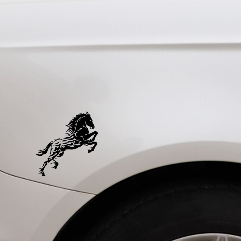 Tem Decal hình ngựa Bạch Mã kt :20x20cm
