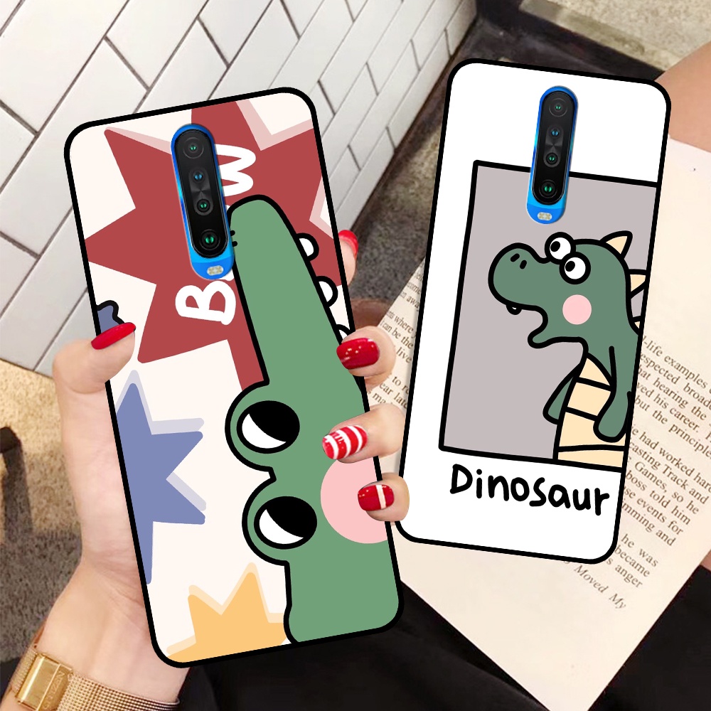 Ốp Xiaomi Redmi K20 / K20 Pro - K30 / K30 5G in hình cá mập, khủng long dễ thương, cute (T01 - T06)