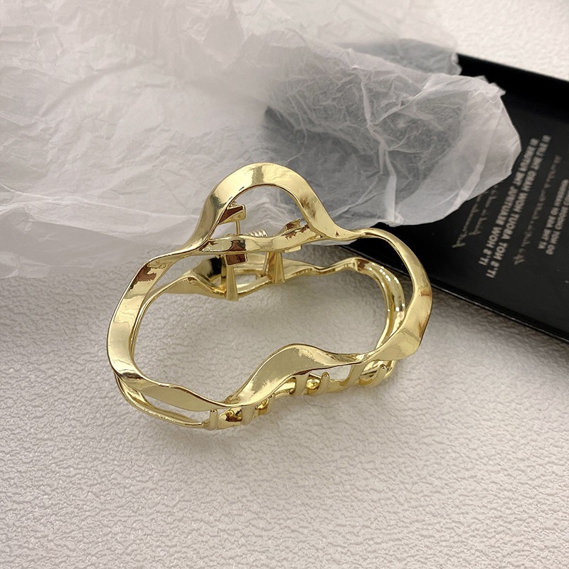 Kẹp Tóc Kim Loại Thiết Kế Hình Học Độc Đáo