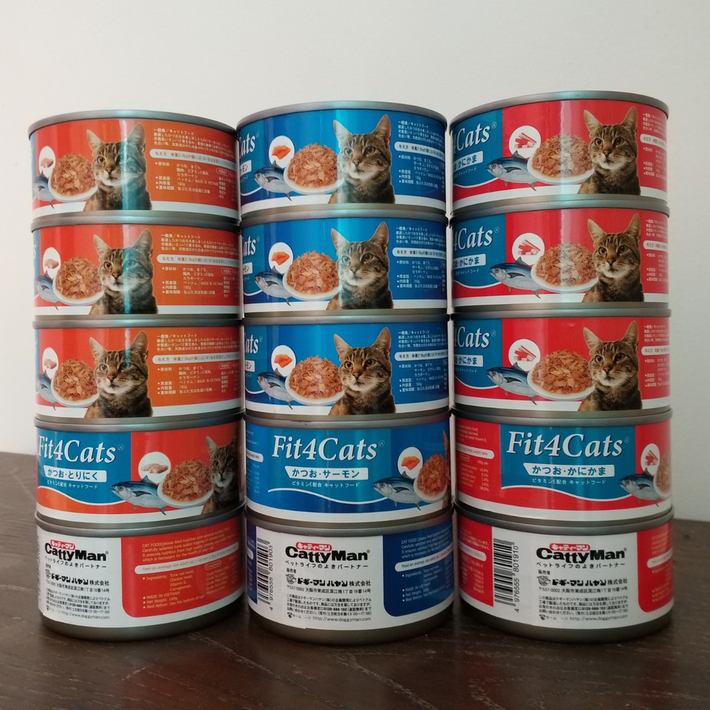 Pate FIT4CAT Lon 160G Dành Cho Mèo