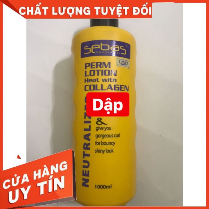 [hàng chính hãng] mua 1 tặng 2 KEM UỐN NÓNG SETTING  SEBAS 2** 1000ML  UẤN TÓC MAU QUĂN GIỮ NẾP LÂU MÙI DỄ CHỊU