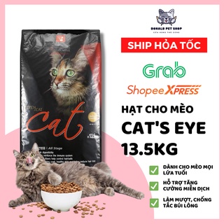 Hạt thức ăn Cateye bao lớn tiết kiệm 13,5kg cho mèo mọi lứa tuổi, cân bằng dinh dưỡng chống búi lông Donald Pet Shop
