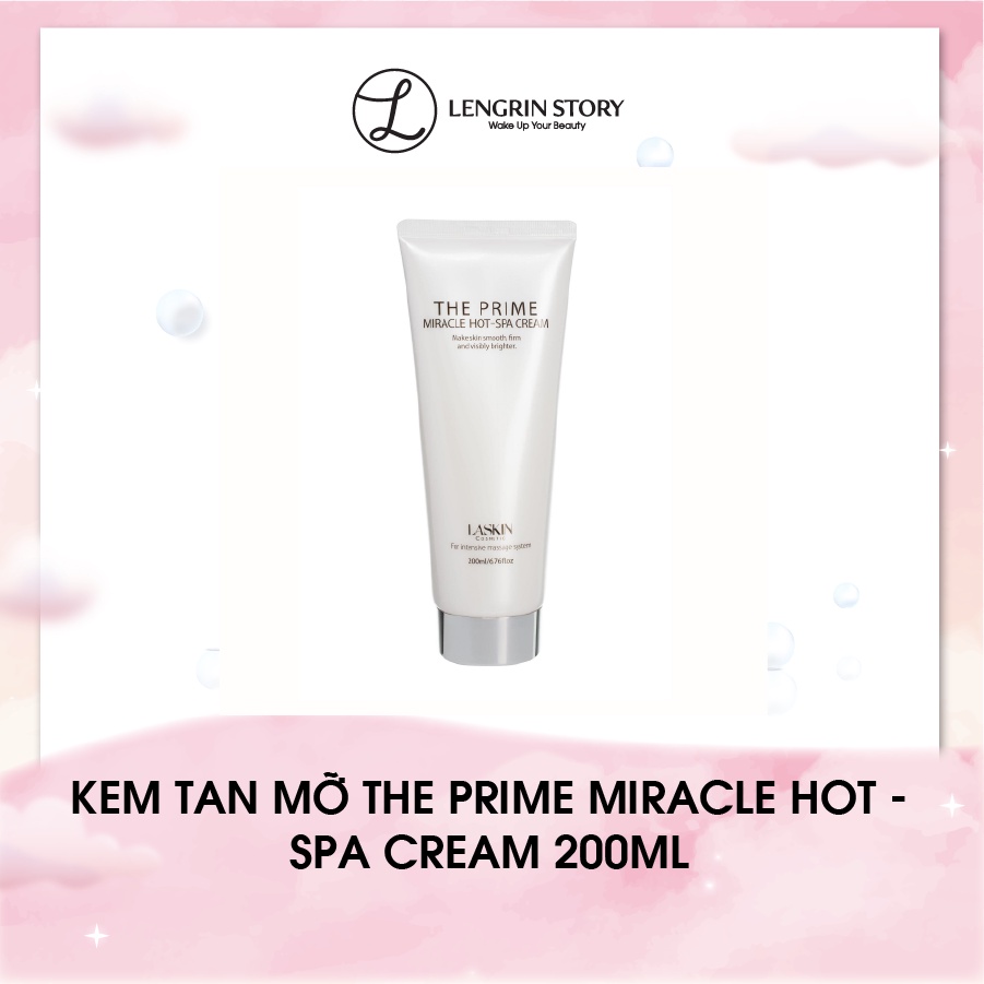 Kem Tan Mỡ The Prime Miracle Hot - Spa Cream (200ml)