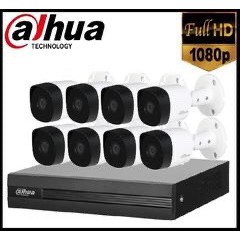 Trọn gói Camera Gia đình 02 - 8 camera Dahua (2MP)