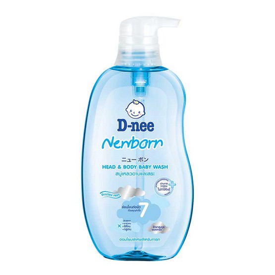 SỮA TẮM GỘI TOÀN THÂN D NEE CHO BÉ 380ML Nội địa Thái Lan