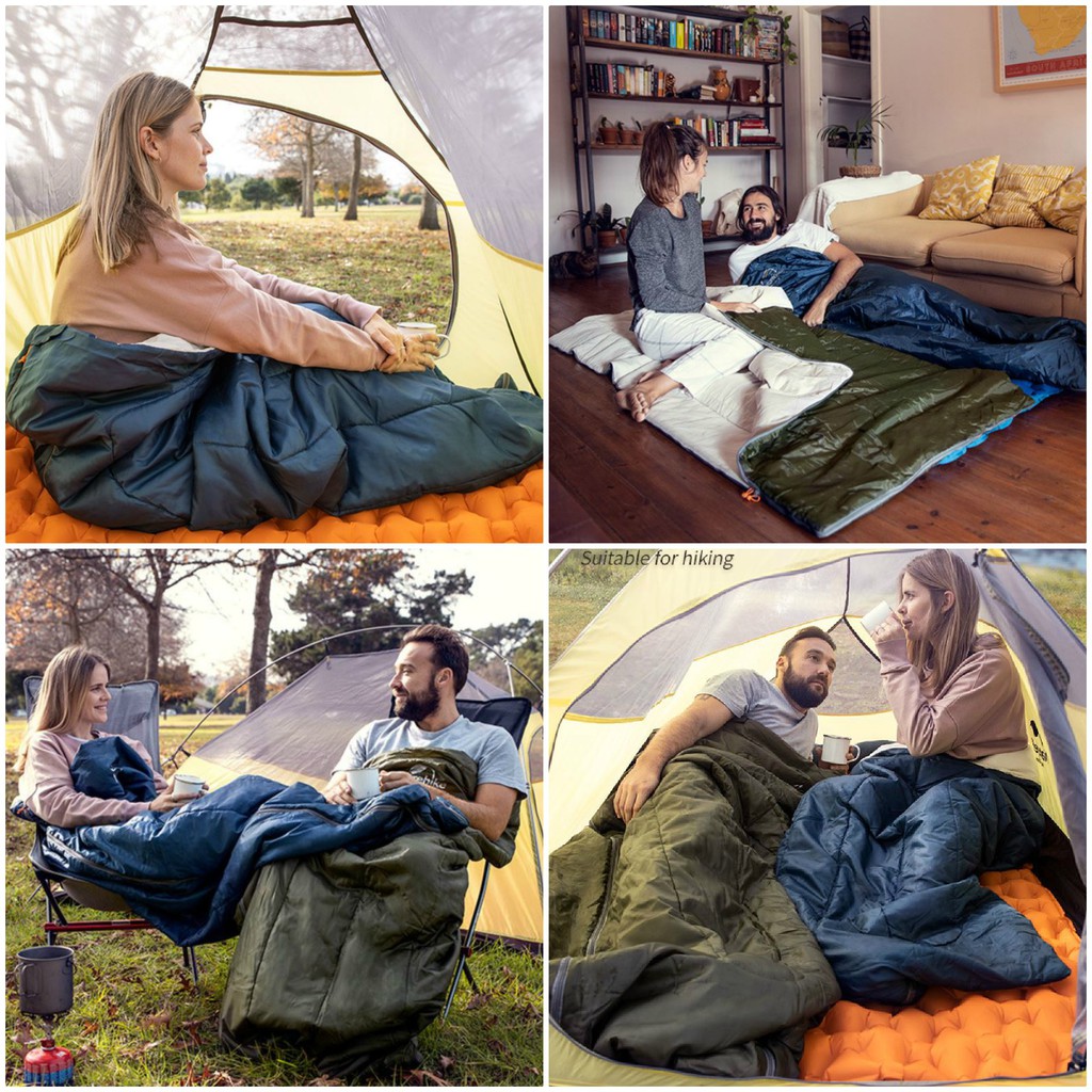 Túi ngủ văn phòng, túi ngủ du lịch cao cấp, phượt dã ngoại Naturehike êm ái, gọn nhẹ | BigBuy360 - bigbuy360.vn