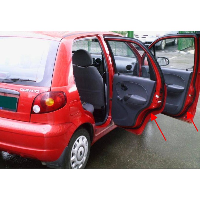 Gioăng cánh cửa xe ô tô Daewoo matiz 1, 2 chính hãng  / Mã sp 96610317, 96610318, 96610319, 96610320