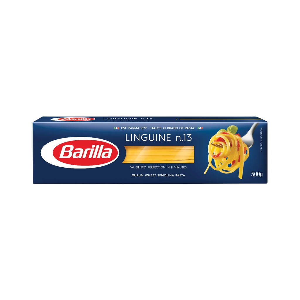 Mỳ Barilla sợi dẹp các cỡ Linguine 500g