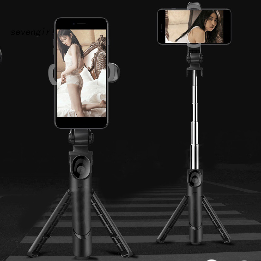 Chân Máy Chụp Ảnh Xoay 360 Độ Kết Nối Bluetooth Kèm Điều Khiển | BigBuy360 - bigbuy360.vn