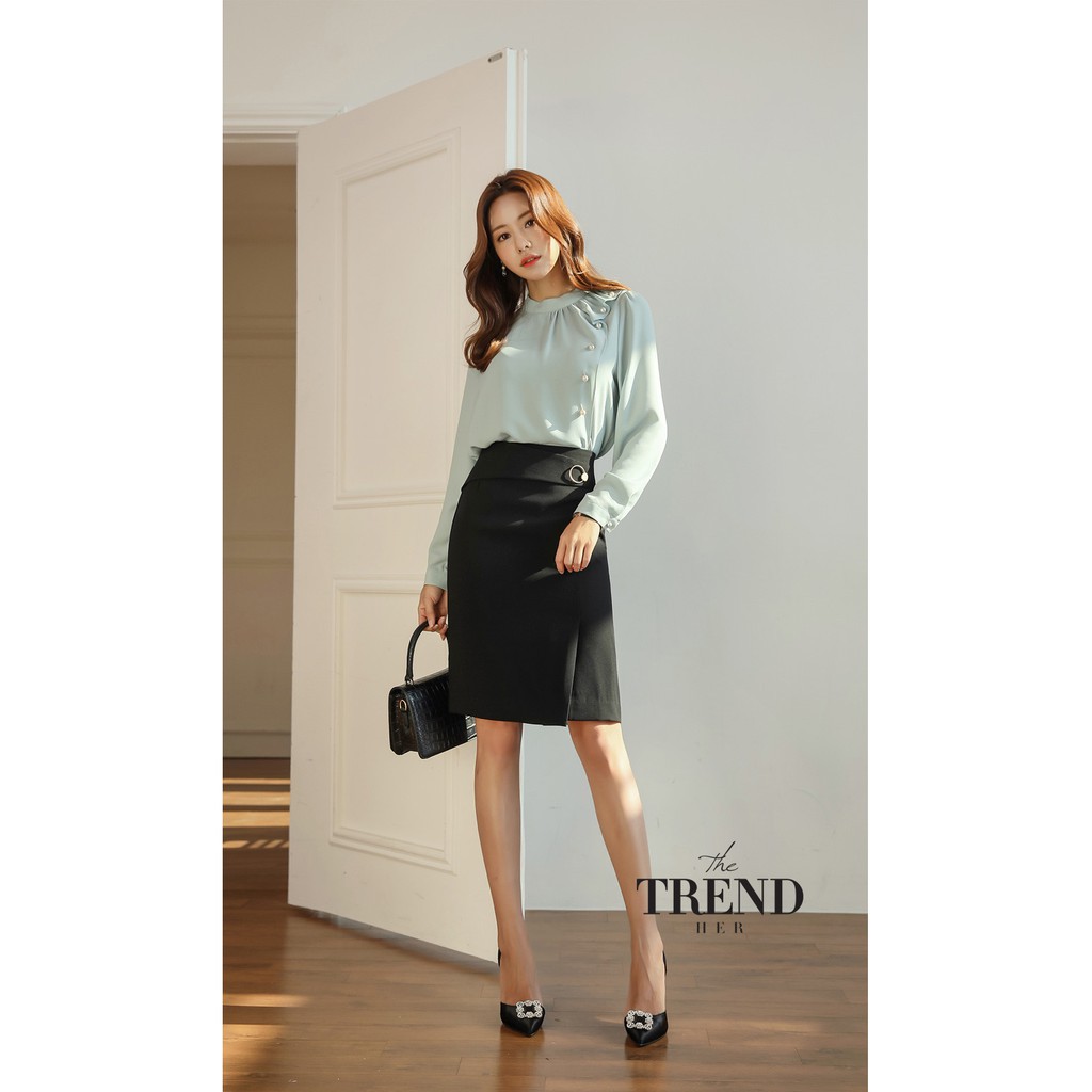 Áo sơ mi công sở thiết kế đẹp chất lụa sàng điệu sang trọng lịch sự bigsize(Có size TO) | BigBuy360 - bigbuy360.vn