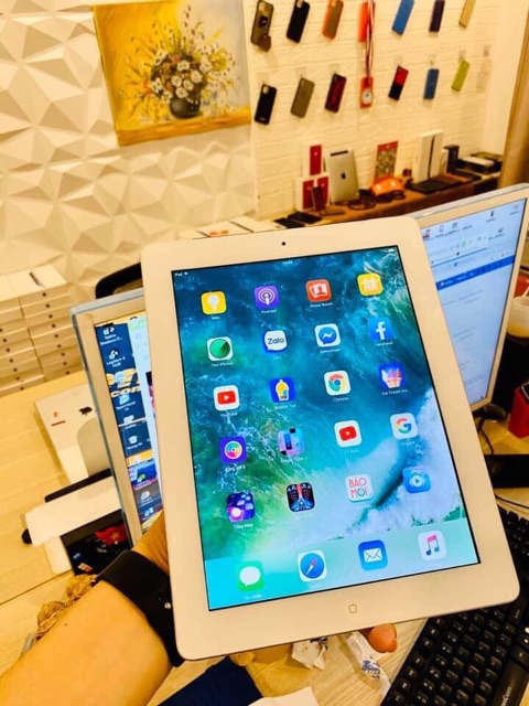 Máy tính bảng apple ipad 4 Rentina - 4G wifi (lắp được sim) Bảo hành 1 đổi 1