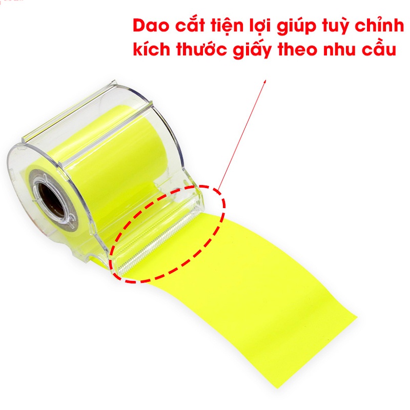 Giấy Ghi Chú Cuộn 5 m 6680 - Hồng Hà HS-RS1 - Màu Vàng