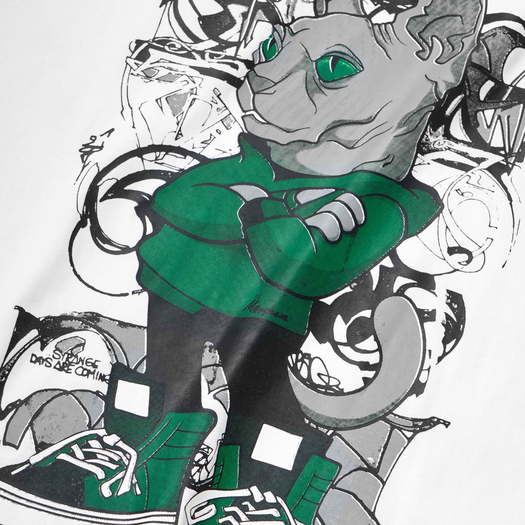 Áo Thun Unisex Morpheus màu trắng 100% Cotton - Local Brand Chính Hãng