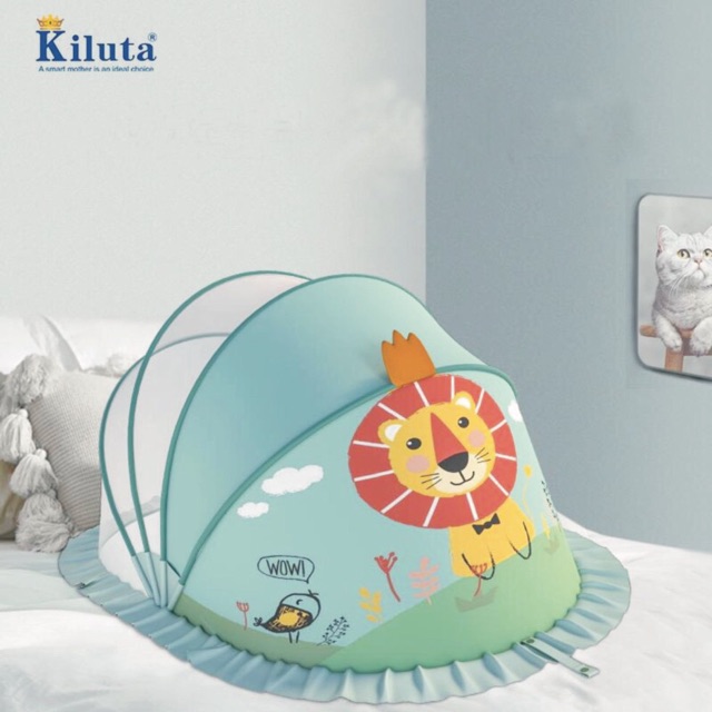 Mùng chụp gấp gọn cho bé