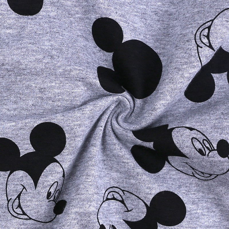 Áo liền quần tay ngắn in hình chuột Mickey đáng yêu cho bé