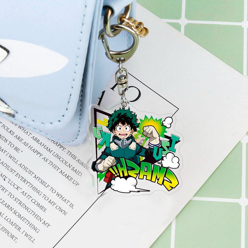 Móc Khóa Acrylic Hình Nhân Vật Phim My Hero Academia