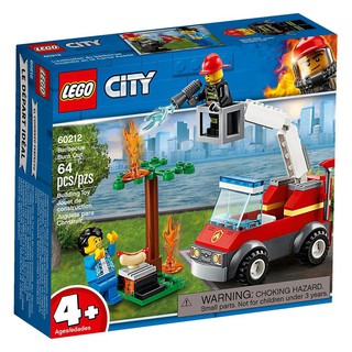 [Chính hãng] Đồ chơi lắp ráp LEGO CITY Cứu Hỏa Tiệc Nướng Barbecue 60212