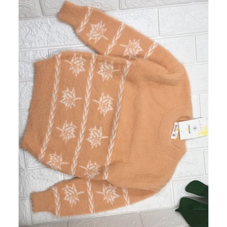 Áo len lông dài tay cho bé gái dày hai lớp size 17- 29kg