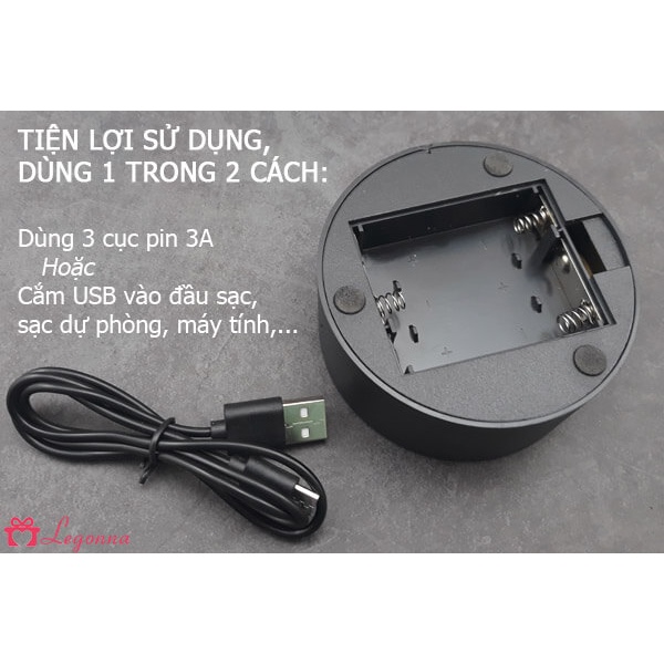 Quà Tặng Người Yêu Nam Nữ, Bạn Gái, Bạn Trai Tặng Sinh Nhật, Kỷ Niệm Ý Nghĩa - Đèn Led Khắc Ảnh Chân Dung - LTRON4