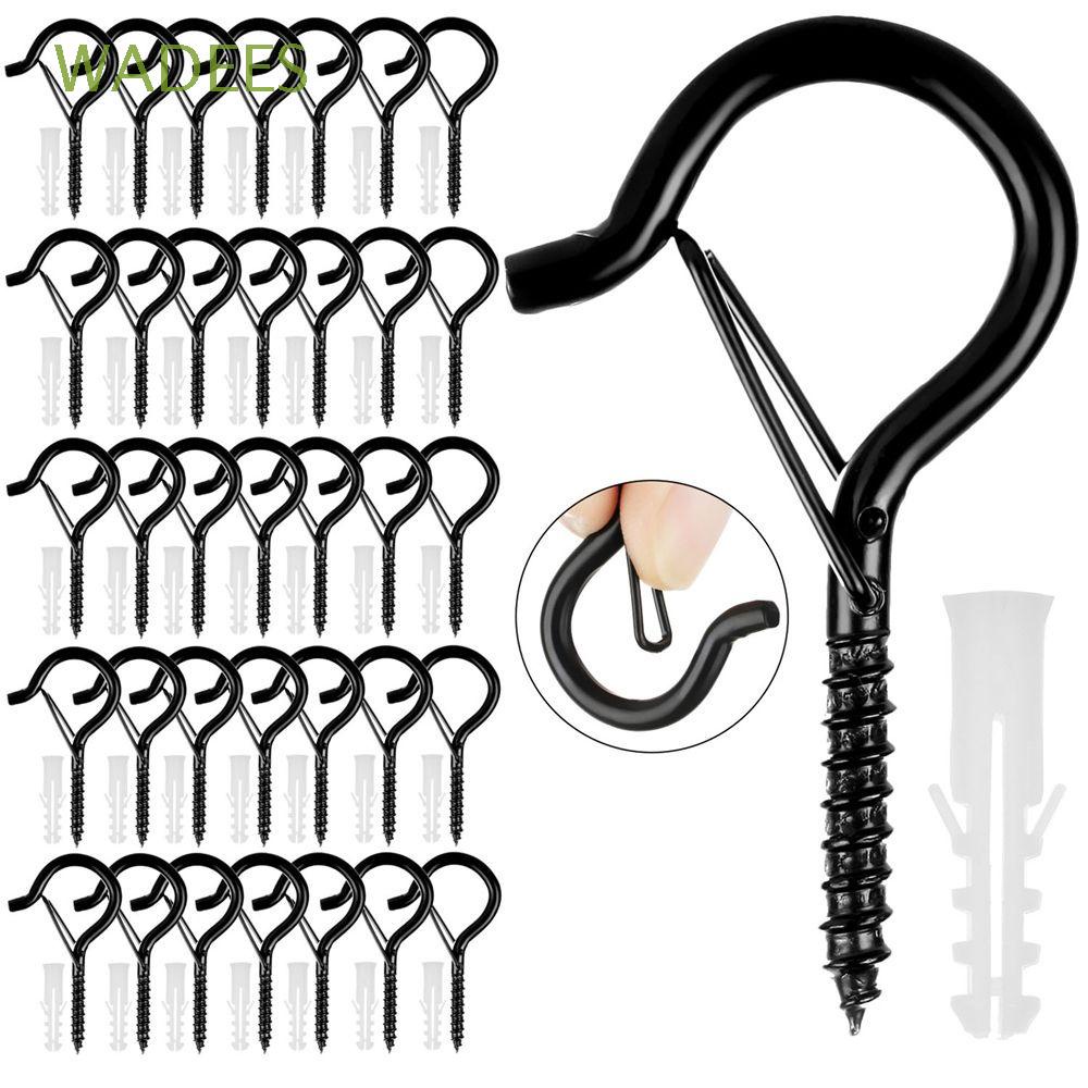 Bộ 20 móc treo gắn trần nhà để treo chậu cây bằng kim loại không rỉ