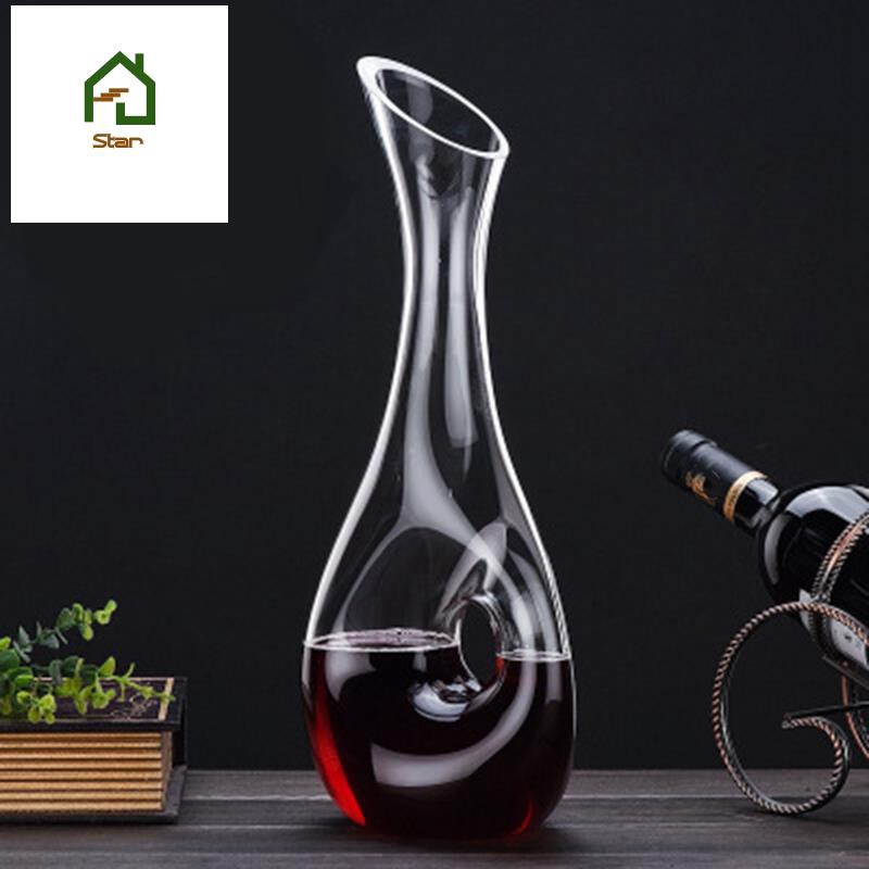 Quality Wine Decanter Design S Style Decanter Red Wine Carafe Lead Free Glass Decanter Superior Wine Aerator