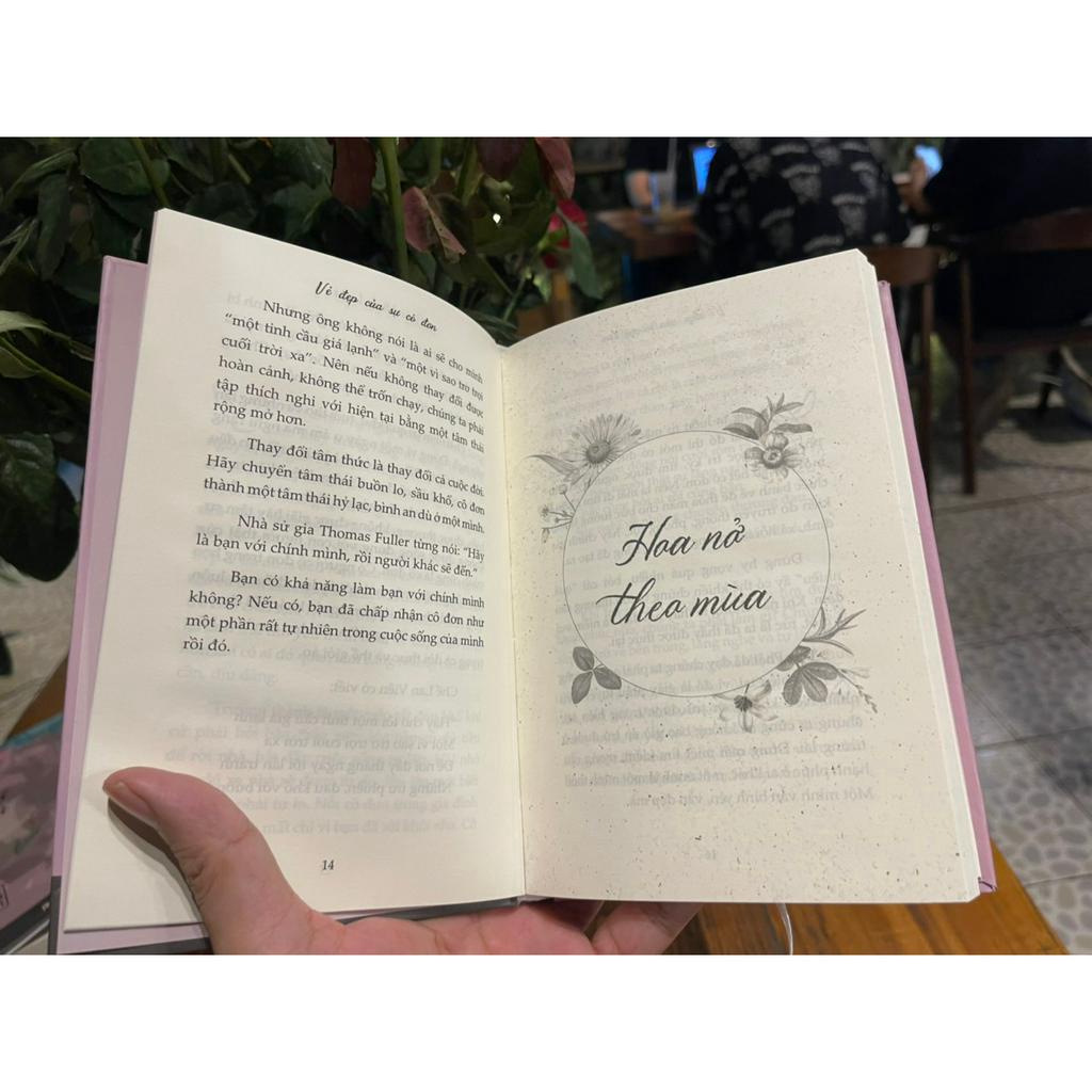 Sách - (Bìa cứng) Vẻ Đẹp Của Sự Cô Đơn – Sư thầy Giác Minh Luật - Skybooks - AZ Việt Nam
