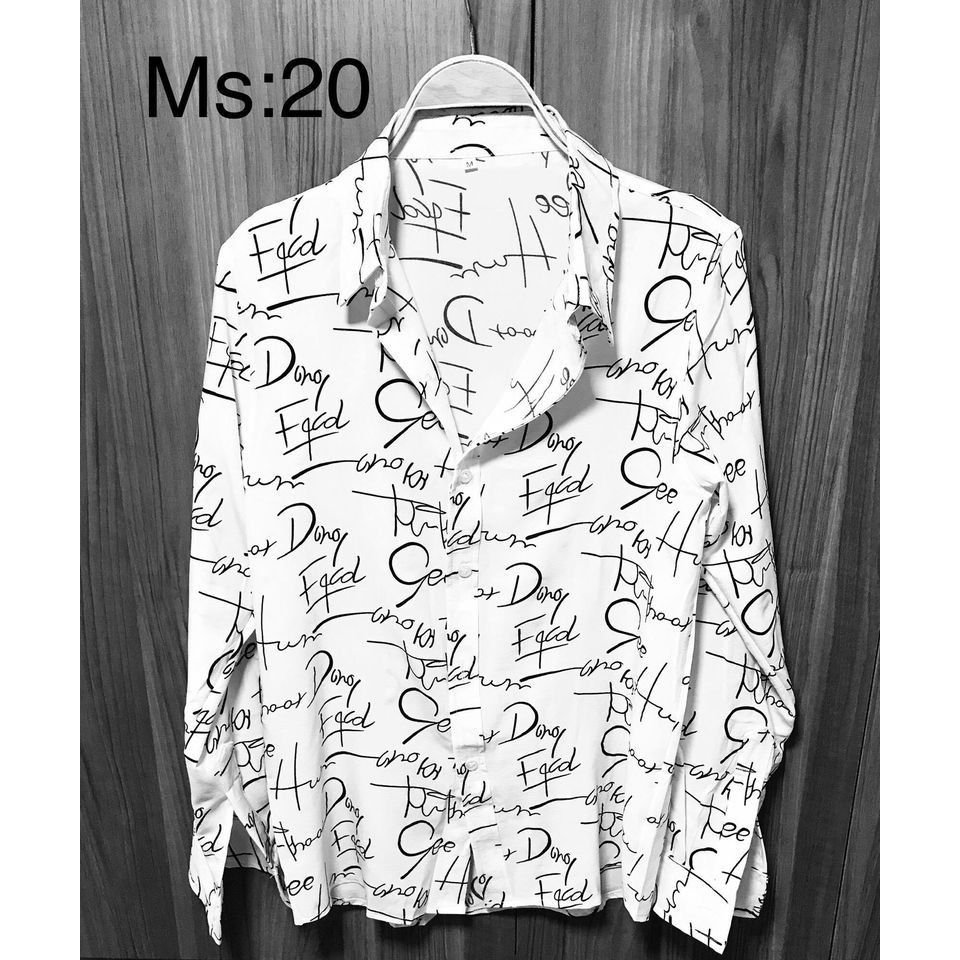 ÁO SƠ MI_ÁO KIỂU[HOẠ TIẾT CHỮ KÍ]_(FREE SHIP) Áo sơ mi nam Vải Lụa hàn chống nhăn (CAM KẾT ẢNH THẬT) | BigBuy360 - bigbuy360.vn