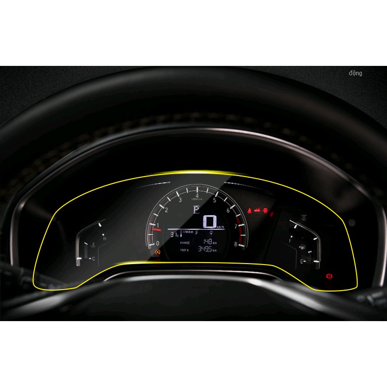 Miếng dán bảo vệ đồng hồ xe CRV 18 19