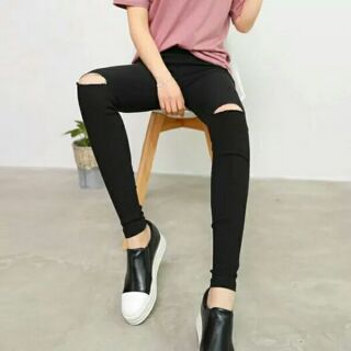 Quần bò  rách  thời  trang hót  2019