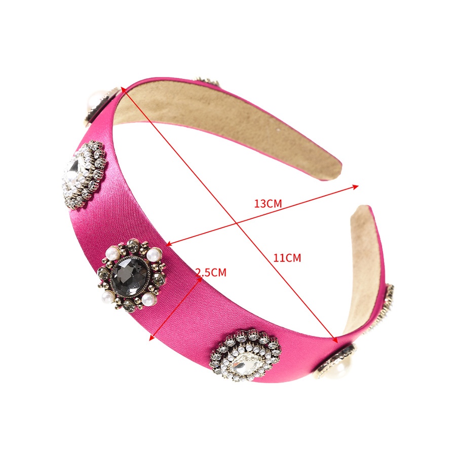 Băng Đô Cài Tóc Đính Đá Và Ngọc Trai Nhân Tạo Xinh Xắn Cho Nữ