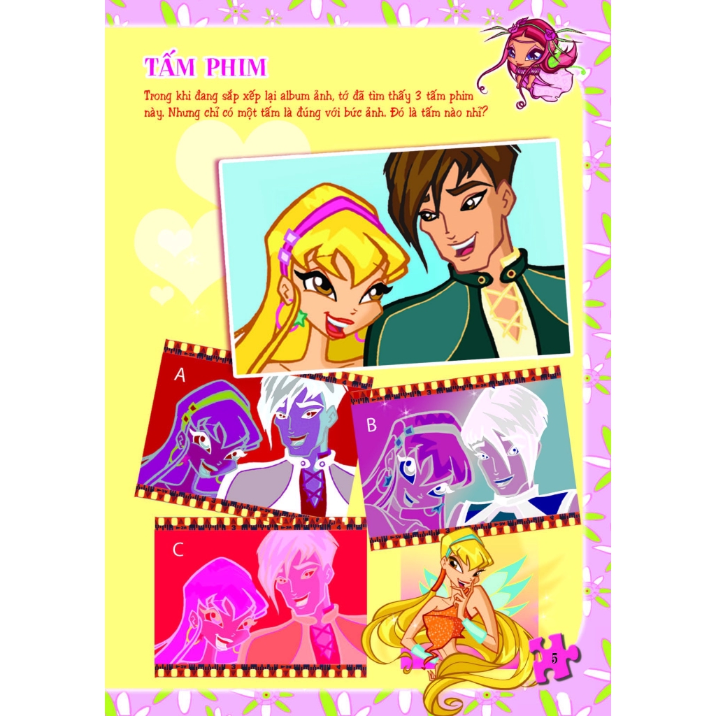 Sách - Winx Club - Câu Lạc Bộ Các Tiên Nữ Sành Điệu - Không Gian Phép Thuật Của Winx - Mê Cung