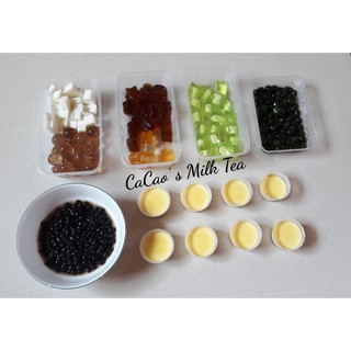 SET TRÀ SỮA THEO CÔNG THỨC CACAO MILK TEA