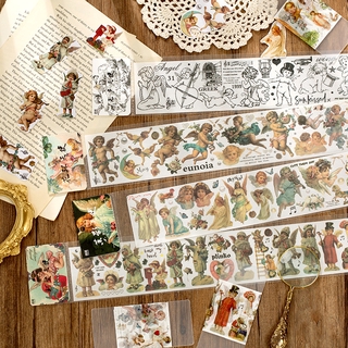 Suuuny 1 Sticker Thiên Thần Trang Trí Nhật Ký