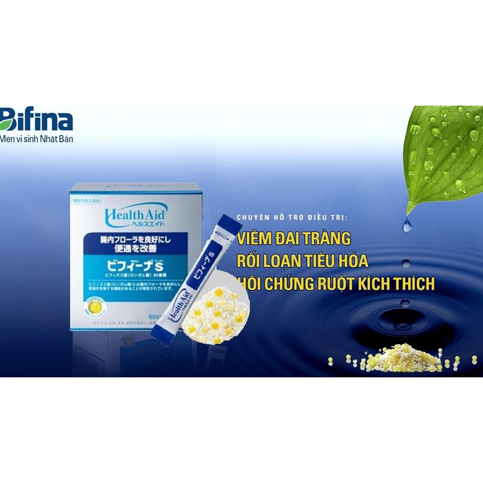 Thực phẩm bảo vệ sức khỏe men vi sinh Bifina R Health Aid