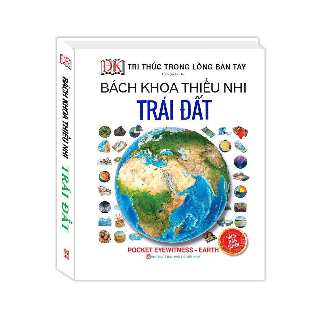 Sách - Bách khoa thiếu nhi - Trái Đất (bìa cứng)