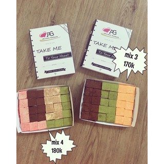 mix 3-chat chọn vị (socola tươi )