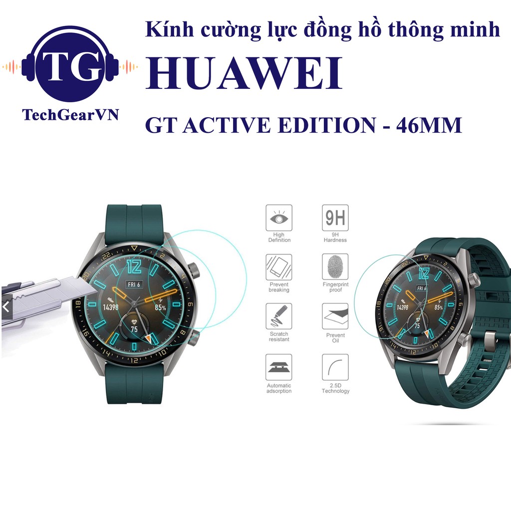 Kính cường lực Full màn hình Huawei Watch GT Active Edition 46mm