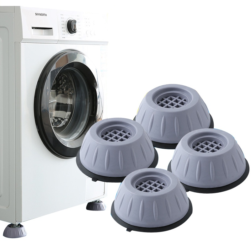 Bộ 4 chân đỡ chống rung chống sốc chống trượt đa năng cho máy giặt tủ lạnh