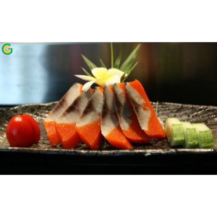 Cá Trích Ép Trứng đỏ - Sushi, sashimi thơm ngon 500gr