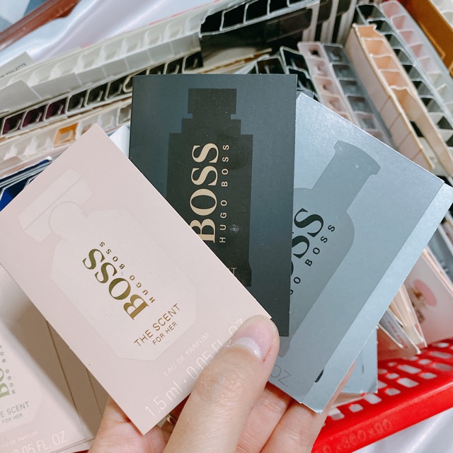 Vial mẫu thử Hugo Boss mini nam và nữ