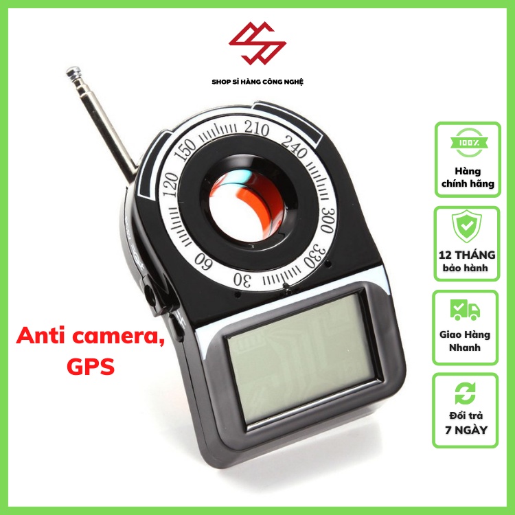 Máy phát hiện camera quay lén, nghe lén CC309