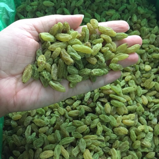500gr nho xanh khô